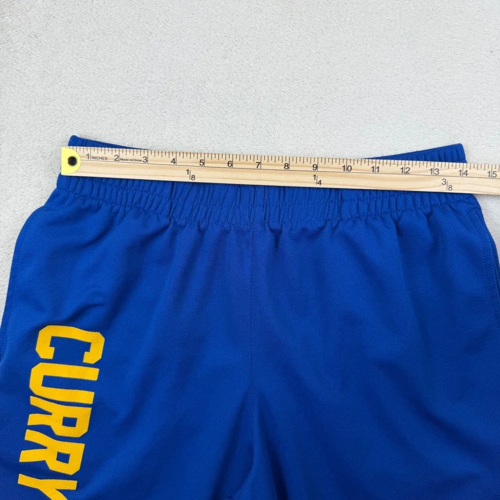 NBA Golden State Warriors Stephen Curry 30 Basketball Shorts‎ Mens Medium Blue